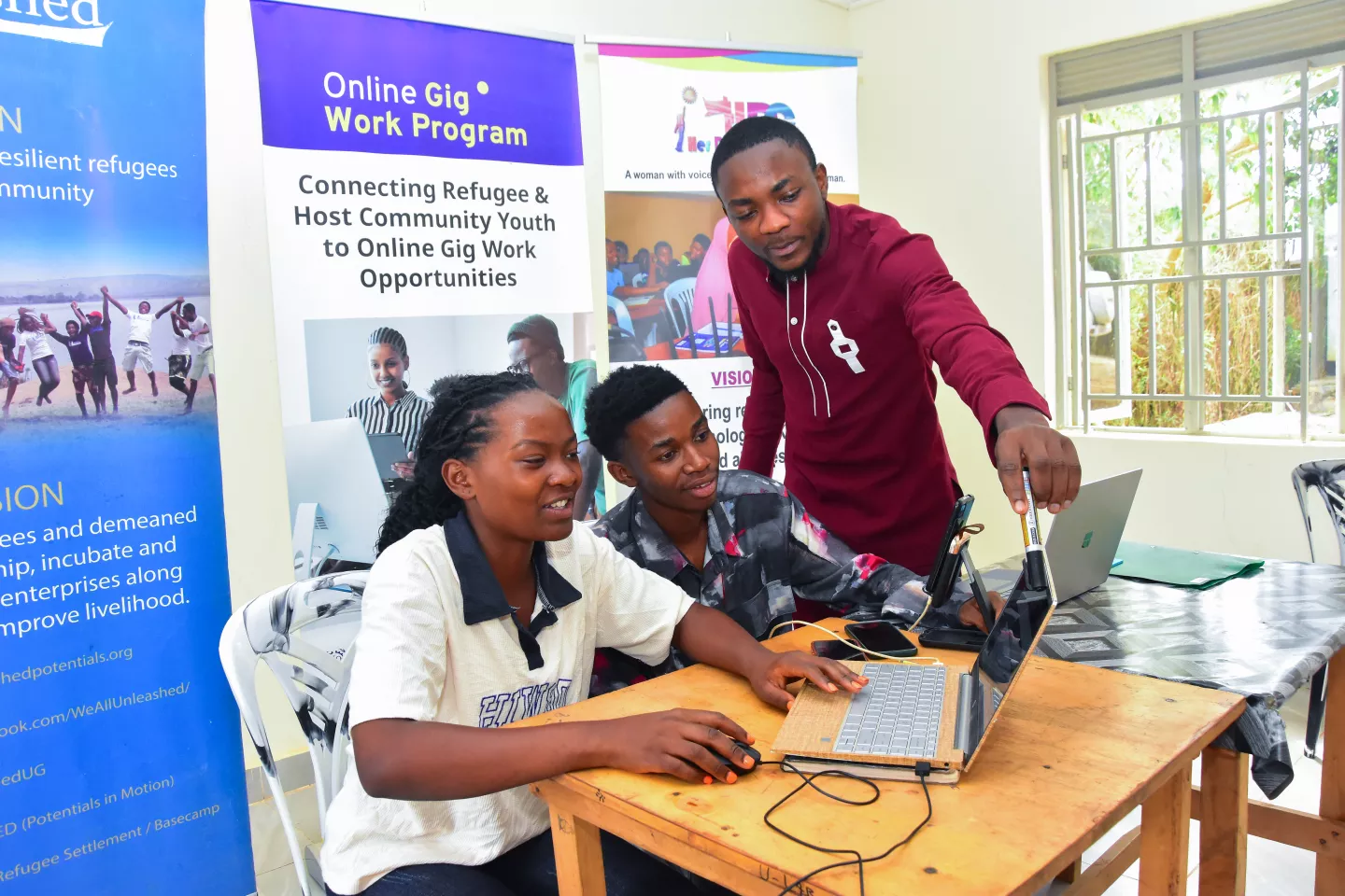 Ugandan Youth Equipped for New Opportunities through the Online Gig Work Initiative